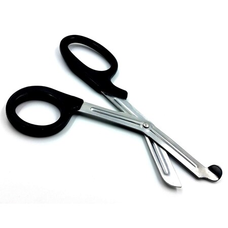 A2Z Scilab Black Handle with Stainless Steel Blades Trauma Shears 7.25" A2Z-ZR179